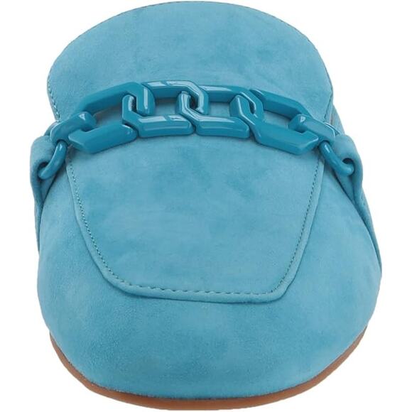 Sanctuary Smart Creation Aqua Blue Wire Bigtime 2.0 Mule Size 7 in Box NWT - Picture 2 of 12